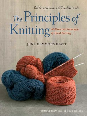 cover image of The Principles of Knitting